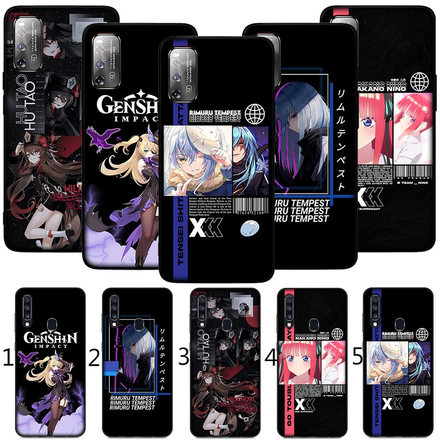 Ốp Điện Thoại Mềm Họa Tiết Game Genshin Impact Cho Samsung Galaxy A11 A12 A22 A32 M21 M30s J4 Core A82 A9 LH181