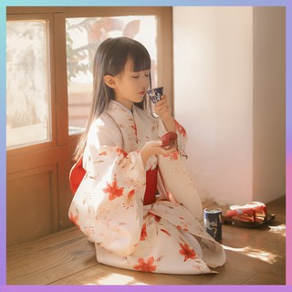 Kimono thời trang mùa xuân nhật bản dành cho bé gái
