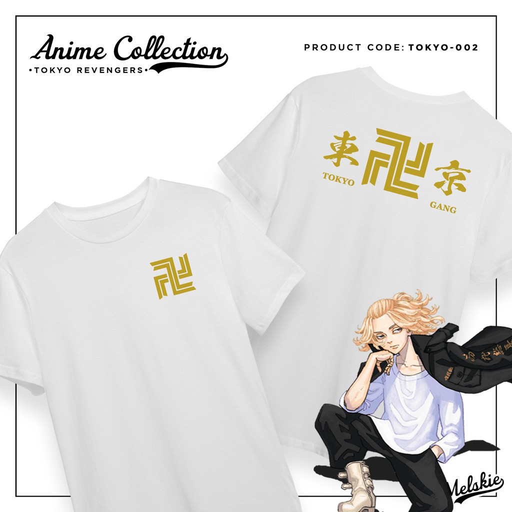 HOT Áo thun TOKYO REVENGERS TOKYO MANJI GANG T-SHIRT | TOKYO REVENGERS ANIME0