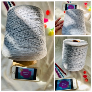 Yarn - sợi cotton ý - sợi se/xe tròn - mền nhẹ mền - móc áo váy áo dài mùa hè