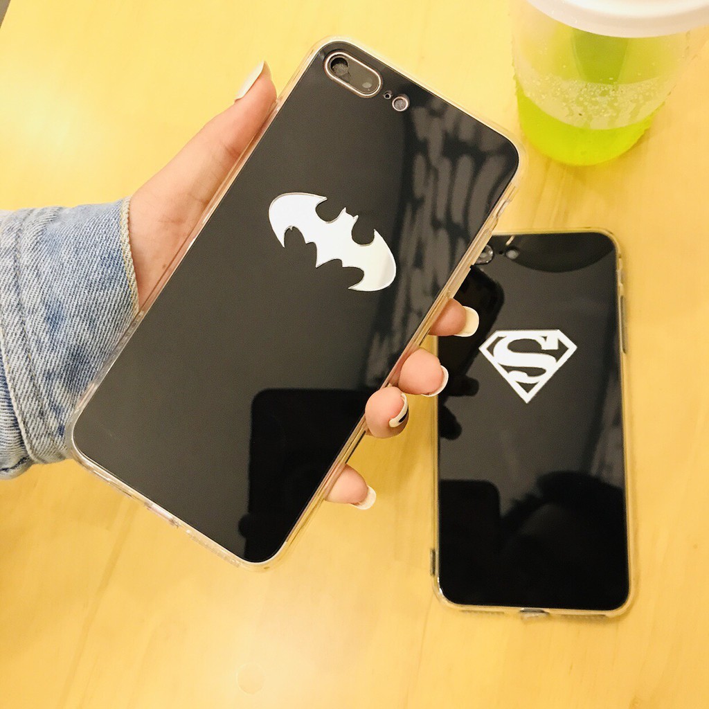 [ SAMSUNG ] Ốp Lưng Super, Bat Gương 3D - Lưng Silicon Giả Kính, Chữ Gương - | BigBuy360 - bigbuy360.vn