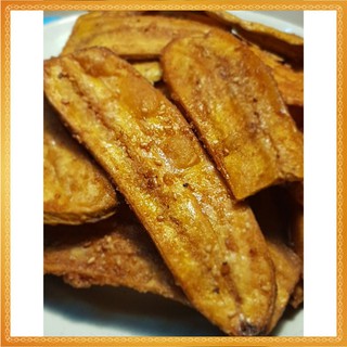 Chuối sấy mè gừng giòn ngon