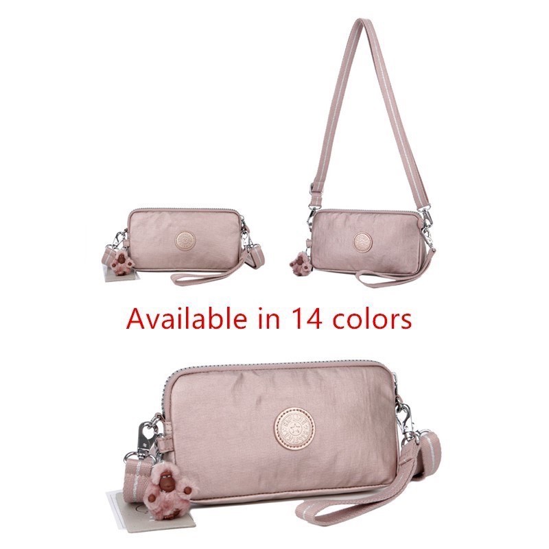 26 màu Kipling-13226 Túi Mini nữ Túi ly hợp Túi đeo vai công dụng kép