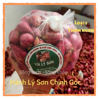 Hành tím lý sơn chính gốc, thơm ngon, chuẩn loại 1, túi 500gr