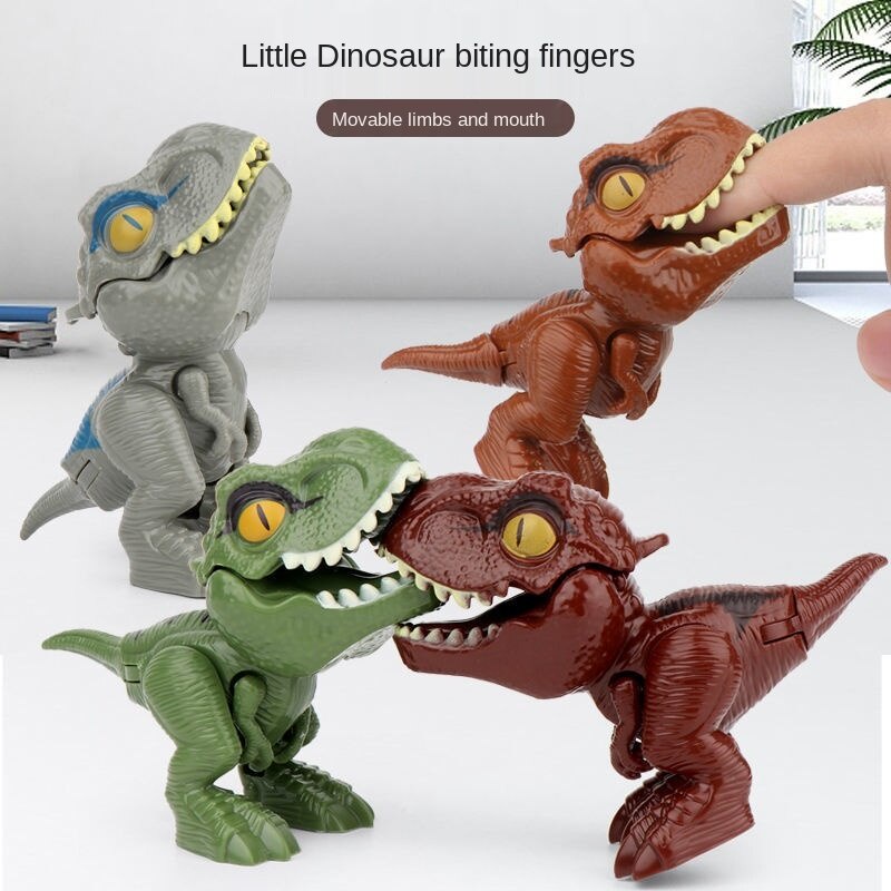 Đồ Chơi Khủng Long Mini Tyrannosaurus Rex Đội Bé Trai Jurassic Thế Giới Bộ Sưu Tập Nhỏ Khớp Di Chuyển Mô Phỏng