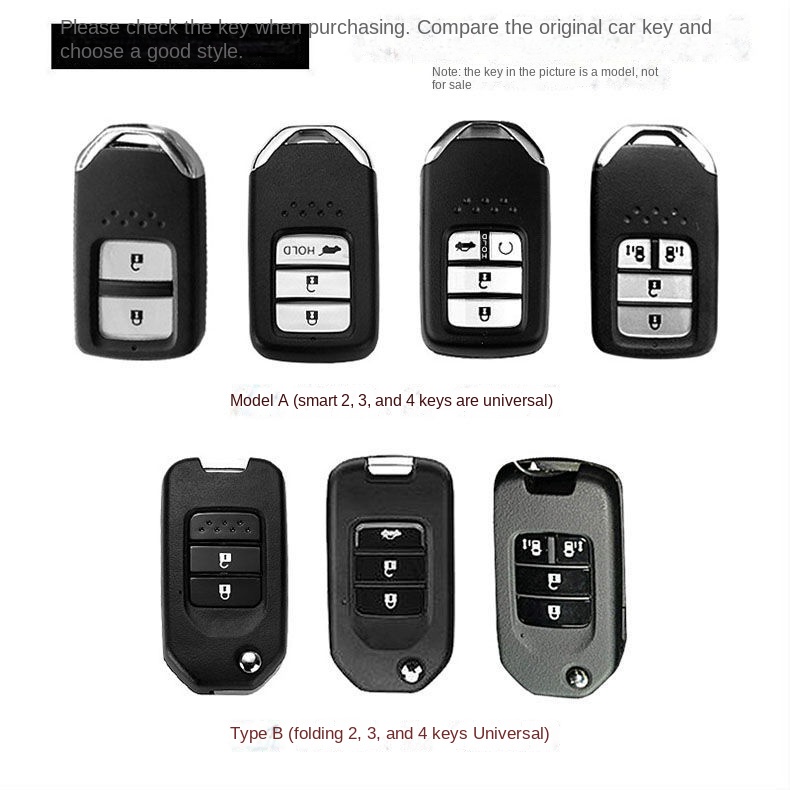 Vỏ Bảo Vệ Chìa Khóa Xe Hơi Honda crv ten- generation Civic Accord Ling Pai Guan Dao XRV Zhifeng Chất Lượng Cao Ốp