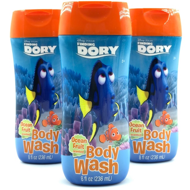 Sữa Tắm Bé Disney Finding Dory Bubbly Wash 236ml - hàng nhập Mỹ