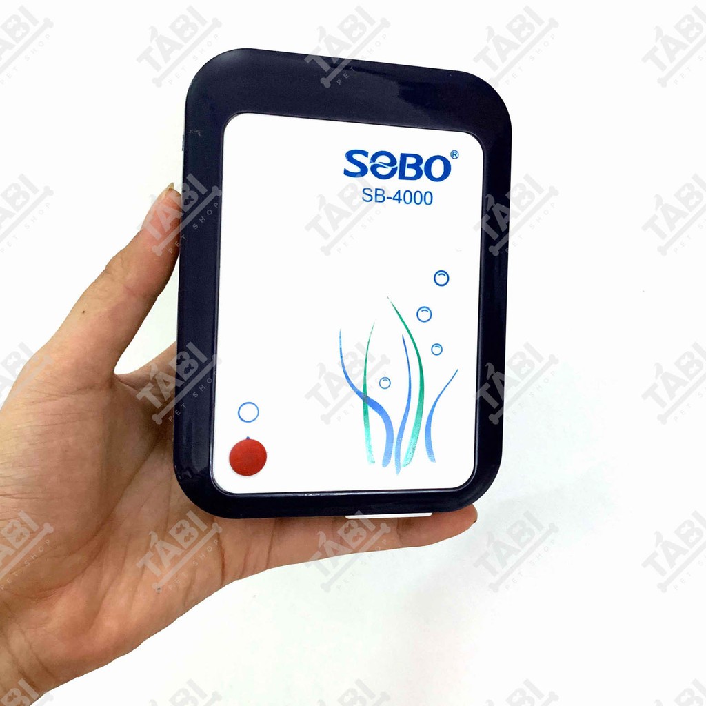 Máy Sủi Khí Oxy Tích Điện SB3000, SB4000 - Máy Sục Khí Oxi Tích Điện SOBO [SỦI TÍCH ĐIỆN SOBO]