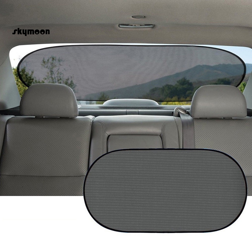 Tấm lưới che nắng chống tia UV gắn cửa sổ sau xe hơi kích thước 100x50cm