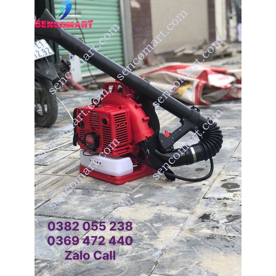 Máy thổi bụi, thổi rác, lá cây chạy xăng Oshima động cơ 2 thì 57cc