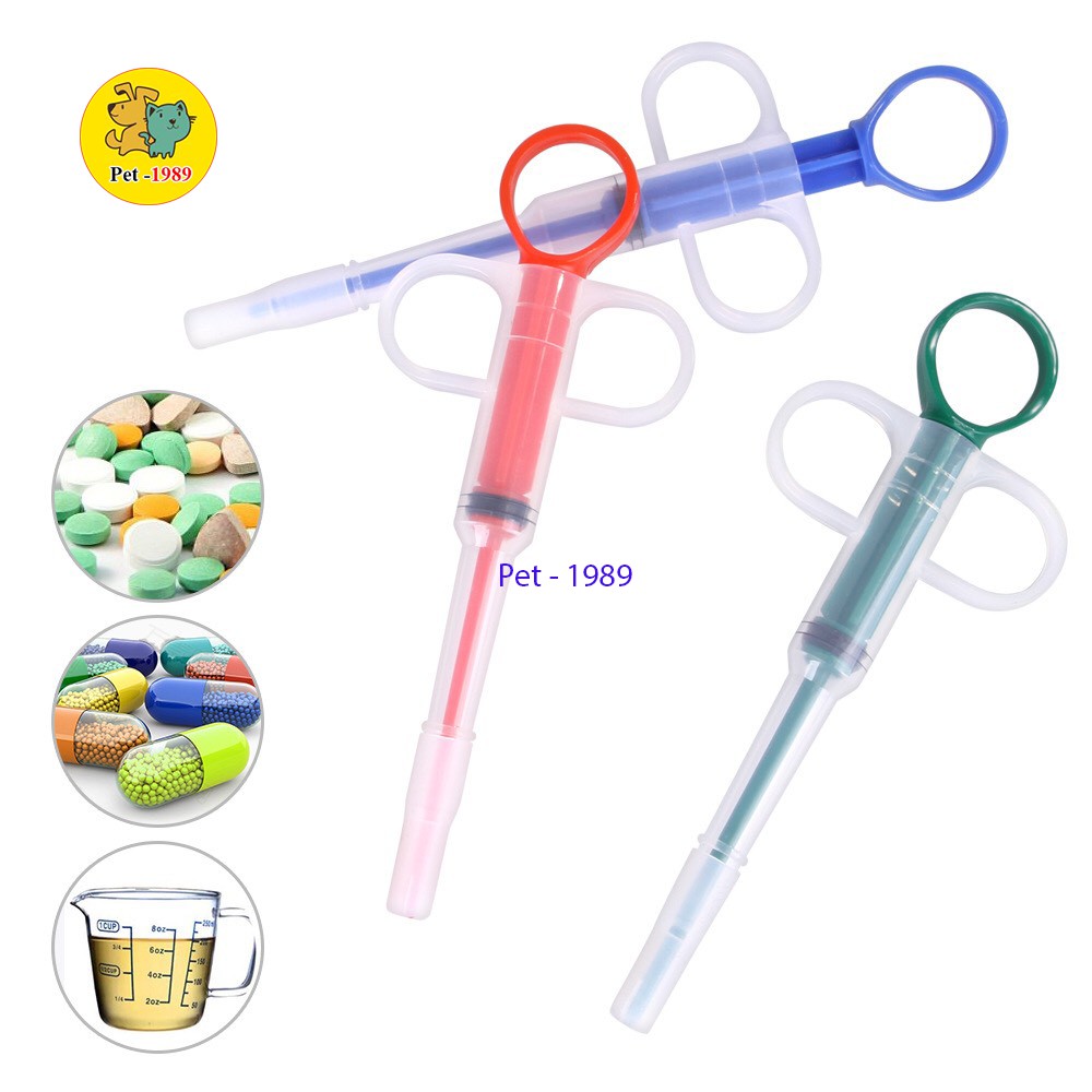 Dụng Cụ Bơm Thuốc Và Thức Ăn Cho Chó Mèo Pet-1989