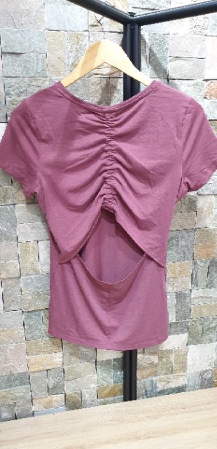 Áo thun thể thao rút dây lưng Athela - hàng xuất dư xịn