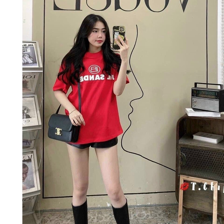 (HÀNG CHUẨN) Áo thun nữ, áo phông form rộng Chất Mềm Mát Không Xù