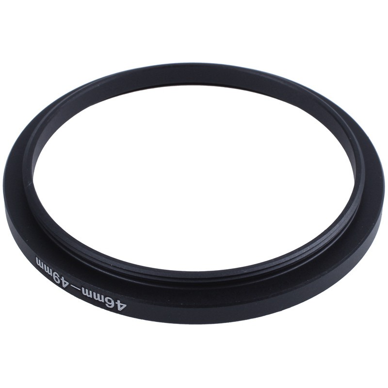 46mm to 49mm Camera Filter Lens 46mm-49mm Step Up Ring Adapter