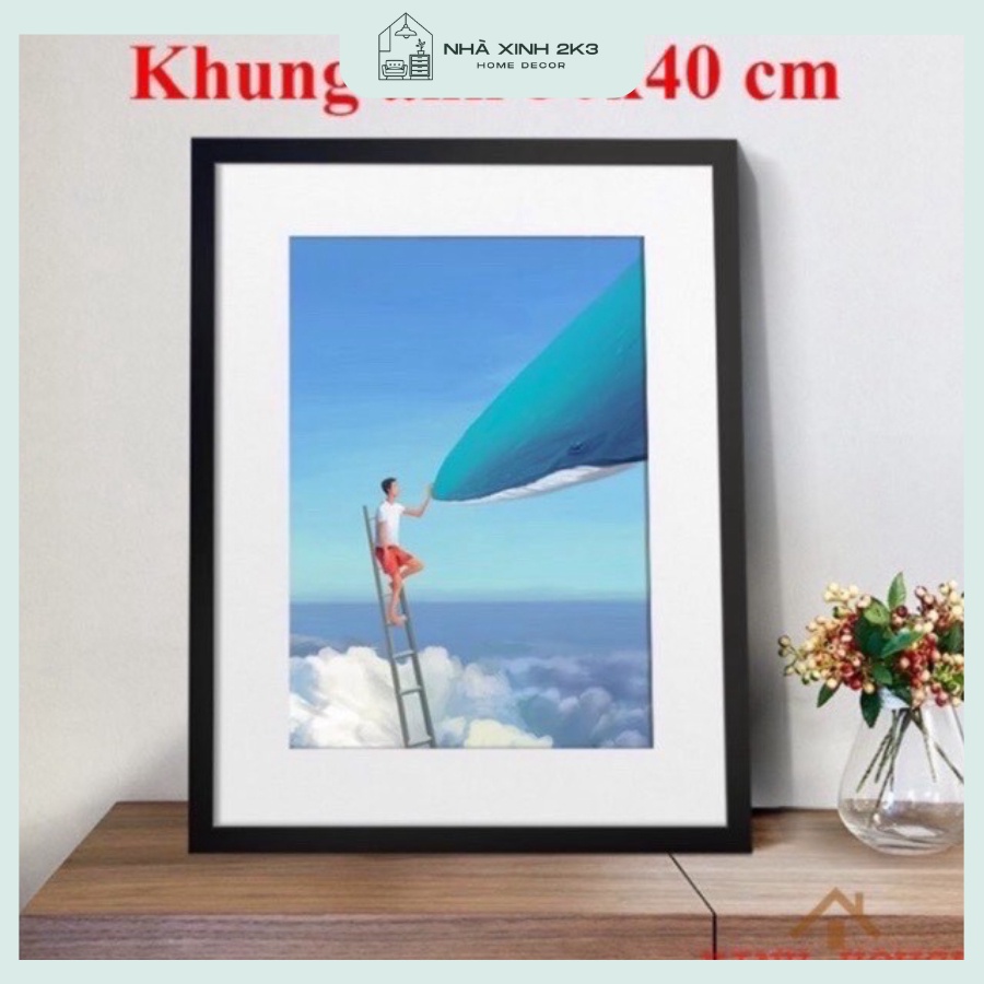 Khung ảnh - khung tranh A3 kích thước 30x42 FREE SHIP