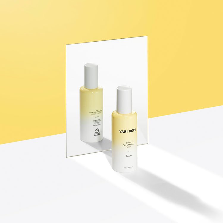 Combo 3 Sản Phẩm Làm Sáng Da, Mờ Thâm Nám VariHope 8 Days Pure Vitamin C (Toner 100ml + Serum 15ml + Kem dưỡng 50ml)