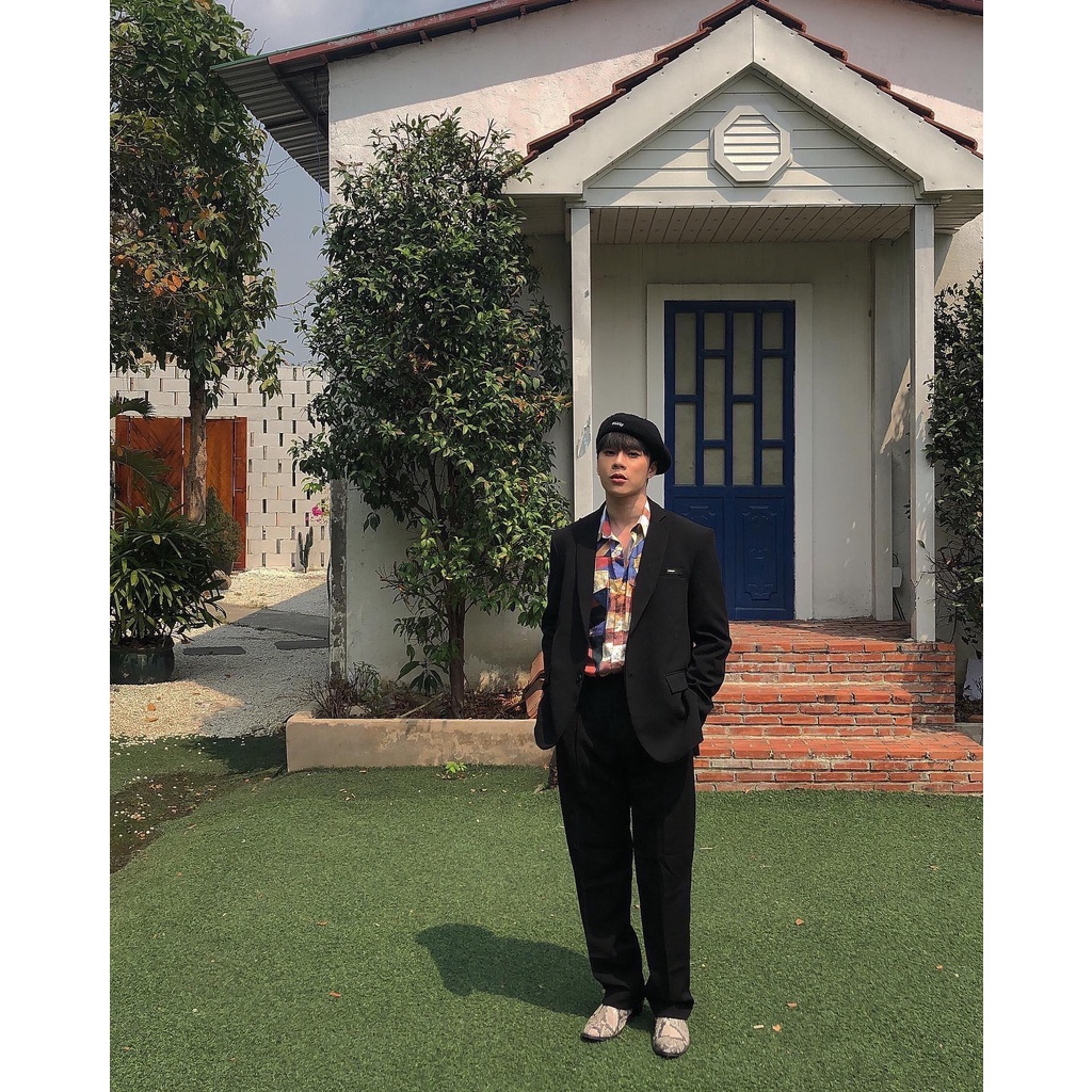 QUẦN TÂY NAM ỐNG SUÔNG LIDER BLACK ADAM BASIC PANTS