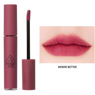 Son Lì 3CE Velvet Lip Tint #Know Better (Đỏ Tía)