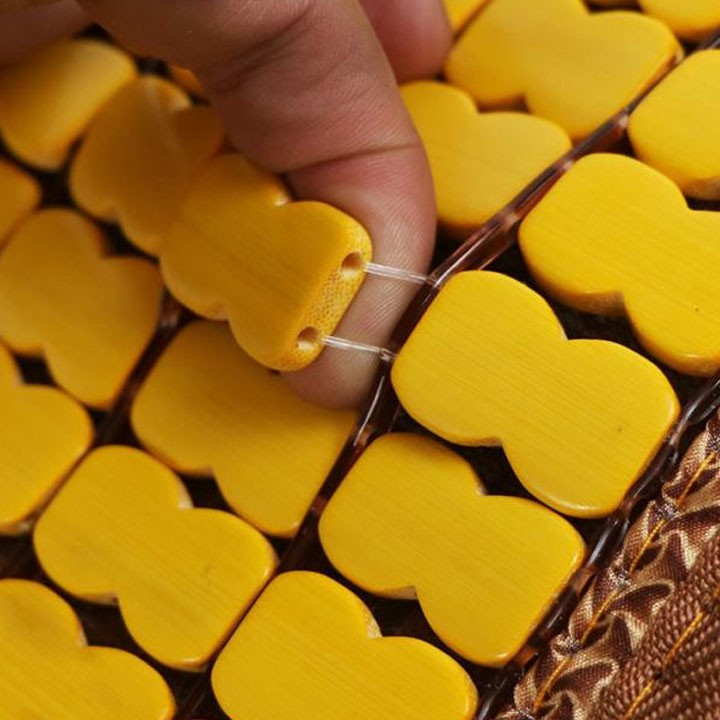 Miếng Lót Ghế Trúc Cao Cấp Cho Ô Tô, Ghế Văn Phòng bền và đẹp