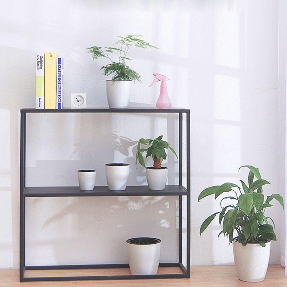 Chậu Hoa Bằng Nhựa Resin Để Bàn Trang Trí Văn Phòng / Sân Vườn