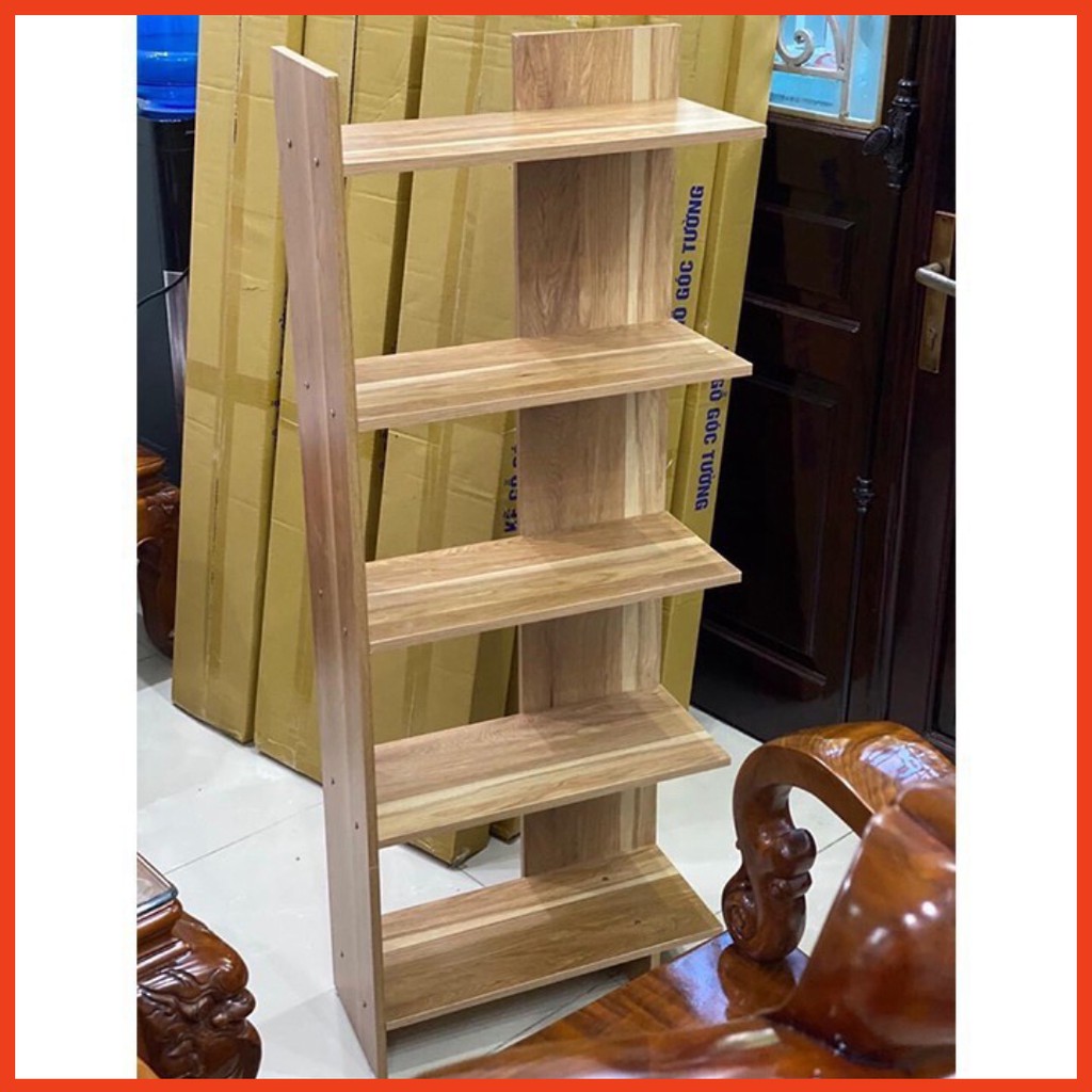 (Giá Tốt Nhất) Kệ Sách Gỗ 5 Tầng Đa Năng Bằng Gỗ Cứng Cực Đẹp | BigBuy360 - bigbuy360.vn
