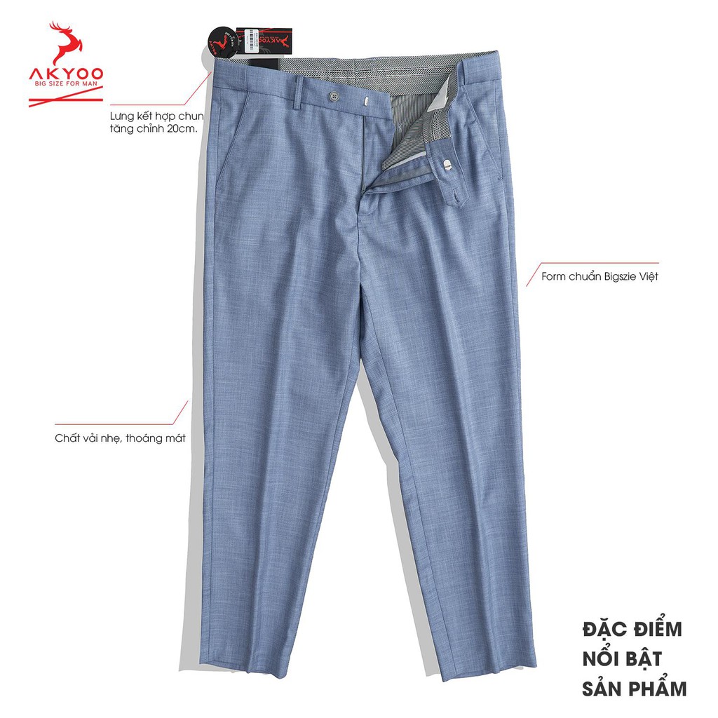 Quần Âu Cho Người Béo, quầu âu size lớn, quần âu cỡ to, thời trang bigsize (size 80-140kg) | BigBuy360 - bigbuy360.vn