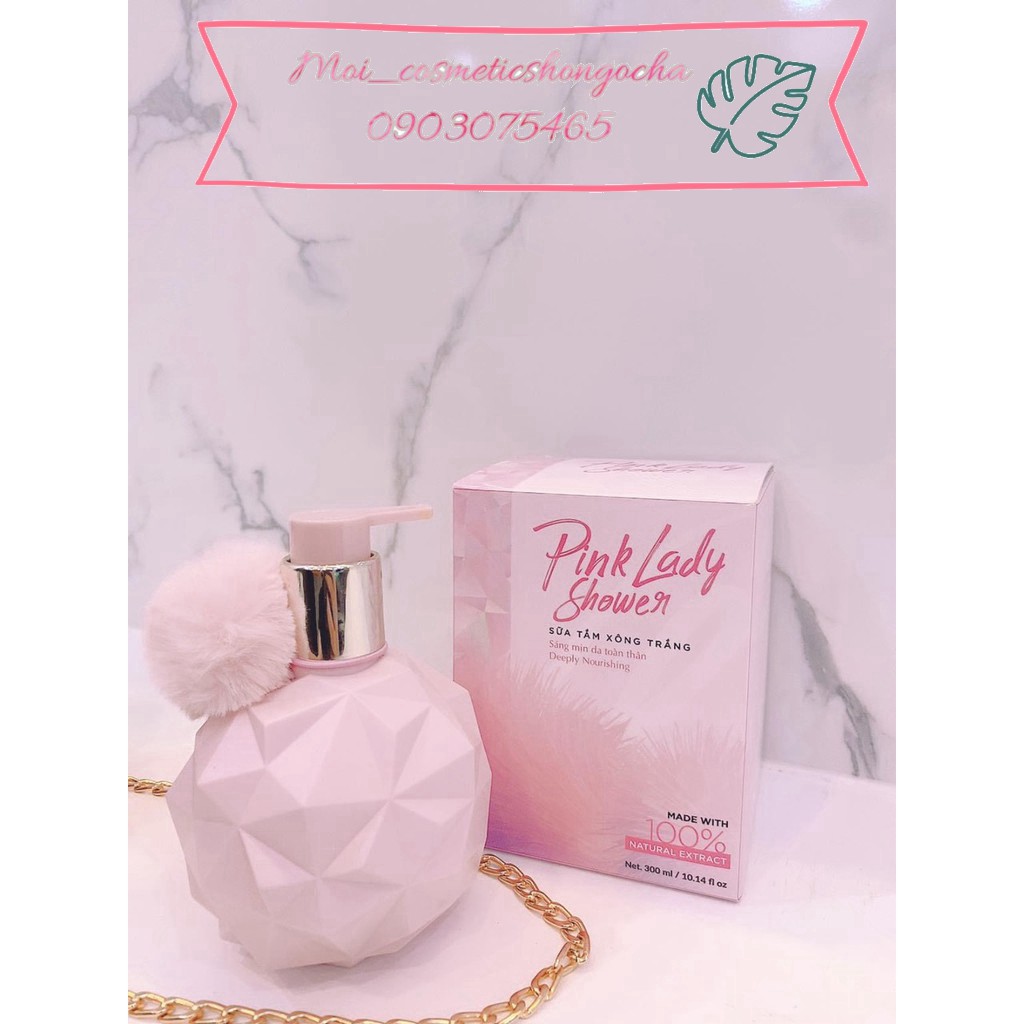 Sữa Tắm Pink Lady shower XÔNG TRẮNG CẤP TỐC