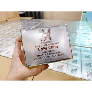 Tẩy tế bào chết cafe chồn
