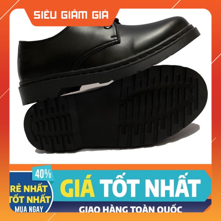 Giày Da Đốc Tờ Da Bò ☘ Gía Rẻ Vô Địch ☘ Bảo Hành 12 Tháng Đế cao su đúc Cao 4cm, khâu đế chắc chắn Si