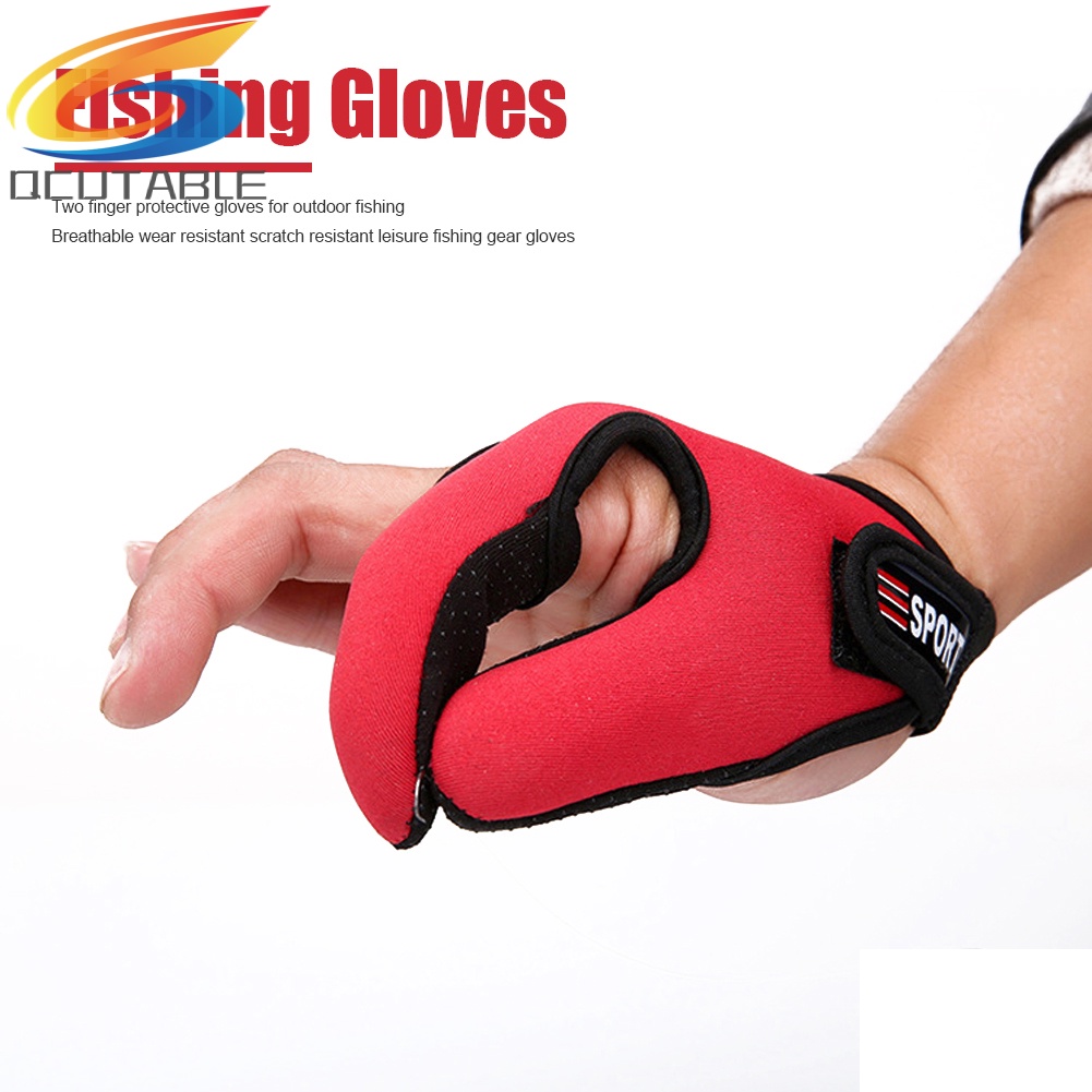 Găng tay câu cá chống đứt ngón tay tiện dụng