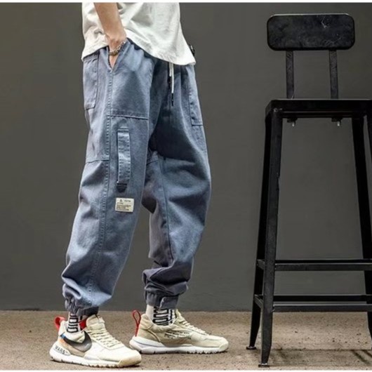 Quần Dài Dáng Rộng Phong Cách Hip Hop Thời Trang Cho Nam Size M-5Xl quần ống rộng nam quần thể thao nam dài quần âu nam hàn quốc Bigsize quần nam