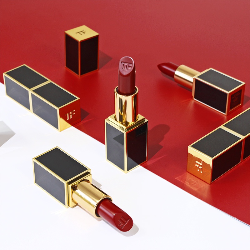 Thỏi Son Lì Nhung Mịn Thiết Kế Vỏ Màu Đen 3g Thương Hiệu tf tom ford
