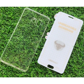 Samsung galaxy note 7 fe - combo dán mặt ppf mặt trước + ốp lưng silicon a+ chống ố tốt