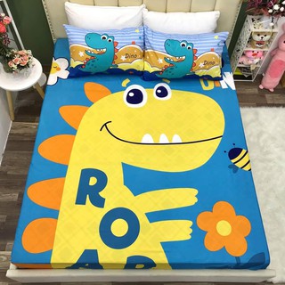 BỘ GA GỐI COTTON 100% CAO CẤP 3D CHO BÉ YÊU (FREE BO CHUN)