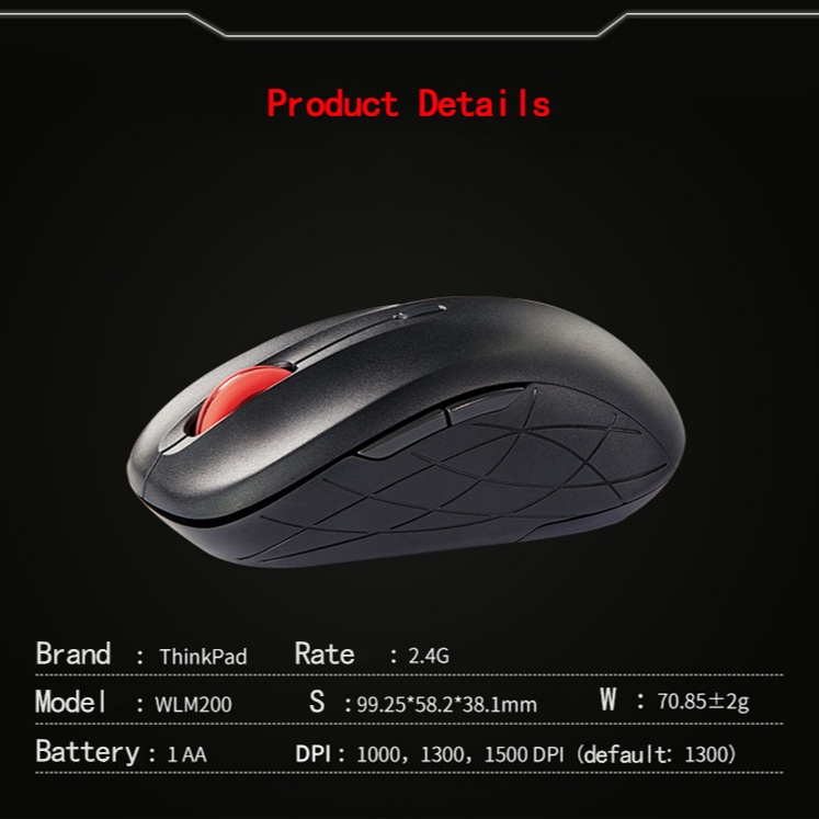Chuột không dây Cho Lenovo ThinkPad WLM200