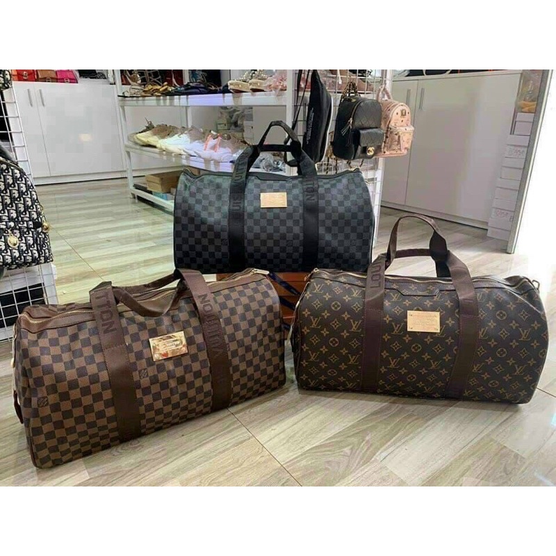 Túi du lịch big size, Túi trống hoạ tiết eo vỳ siêu sang đựng được nhiều đồ, siêu tiện lợi