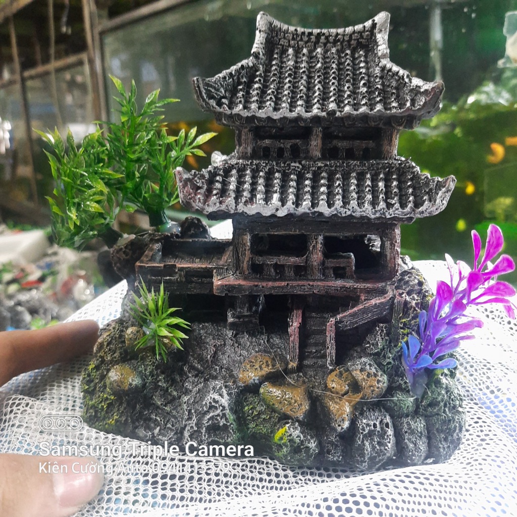 Mô Hình Núi - Hòn non Bộ - Trang Trí Bể cá Mẫu số 69