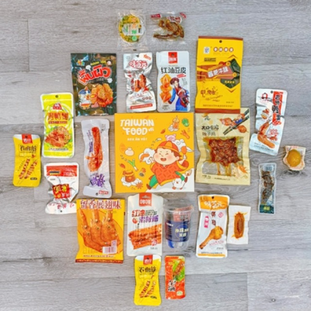 HỘP ĂN VẶT 20 MÓN TAIWAN FOOD VN | BigBuy360 - bigbuy360.vn