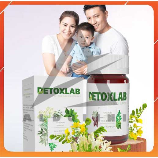 VIÊN UỐNG DETOXLAB - Hỗ Trợ Mát Gan Giải Độc Thanh Lọc Ký Sinh Trùng Nâng Cao Đề Kháng - Chính Hãng Hộp 30 Viên | BigBuy360 - bigbuy360.vn