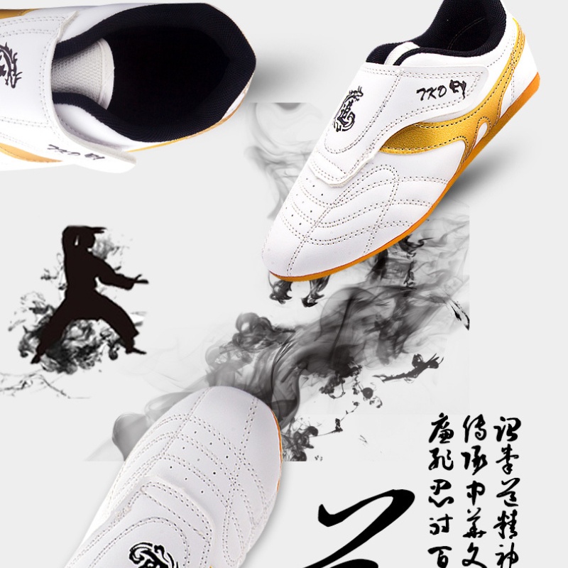 Giày Thể Thao Đế Mềm Thoáng Khí Thoải Mái Cho Người Mới Tập Taekwondo