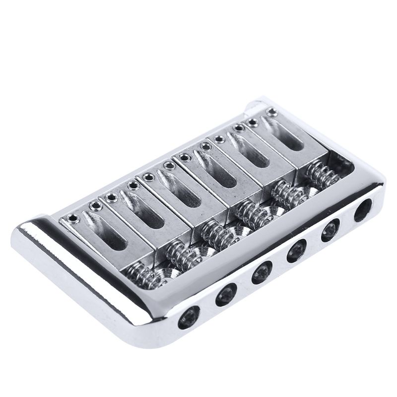 Cờ Lê Kim Loại 6 Dây Cố Định Cầu Đàn GUITAR Điện Mạ Chrome SUN