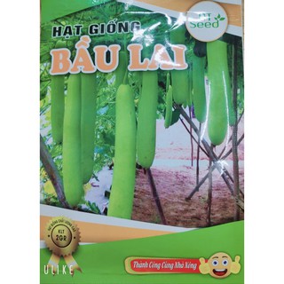 Hạt Giống Bầu Lai - Rau củ quả trồng tại vườn, sân thượng, nông trang, ban công