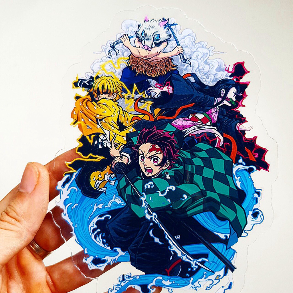 Mô hình standee anime bằng arcrylic Jujutsu Kaisen, Tokyo Revengers, Genshin Impact, Kimetsu no Yaiba, Attack on Titan