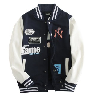 ÁO BOMBER MLBNY BÓNG CHÀY NAM NỮ UNISEX