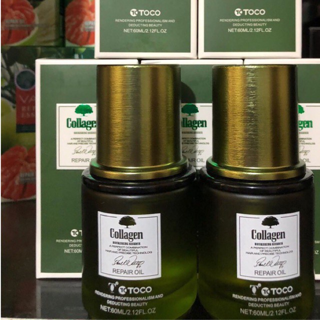 Tinh Dầu Dưỡng Tóc Toco Collagen 60ml