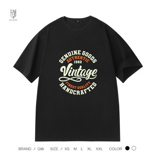 【FREE SHIP】Áo Thun nam nữ unisex 1982 Vintage cực chất, áo thun ngắn tay cổ tròn form suông