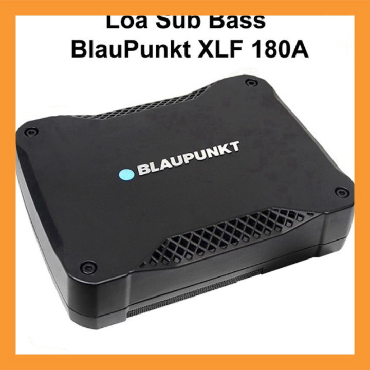 Loa siêu trầm đặt gầm ghế xe ô tô thương hiệu cao cấp Blaupunkt - XLF180A tặng kèm laiout xịn, dây AV