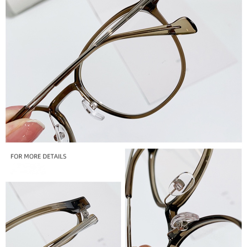 CHARMRAY Mắt Kính TR90 Tròng Kính Xanh Lam Tròng Có Thể Thay Thế Cho Nam Và Nữ