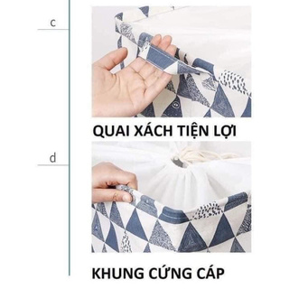 TÚI ĐỰNG ĐỒ CHĂN MÀN KHUNG SẮT WASDAY