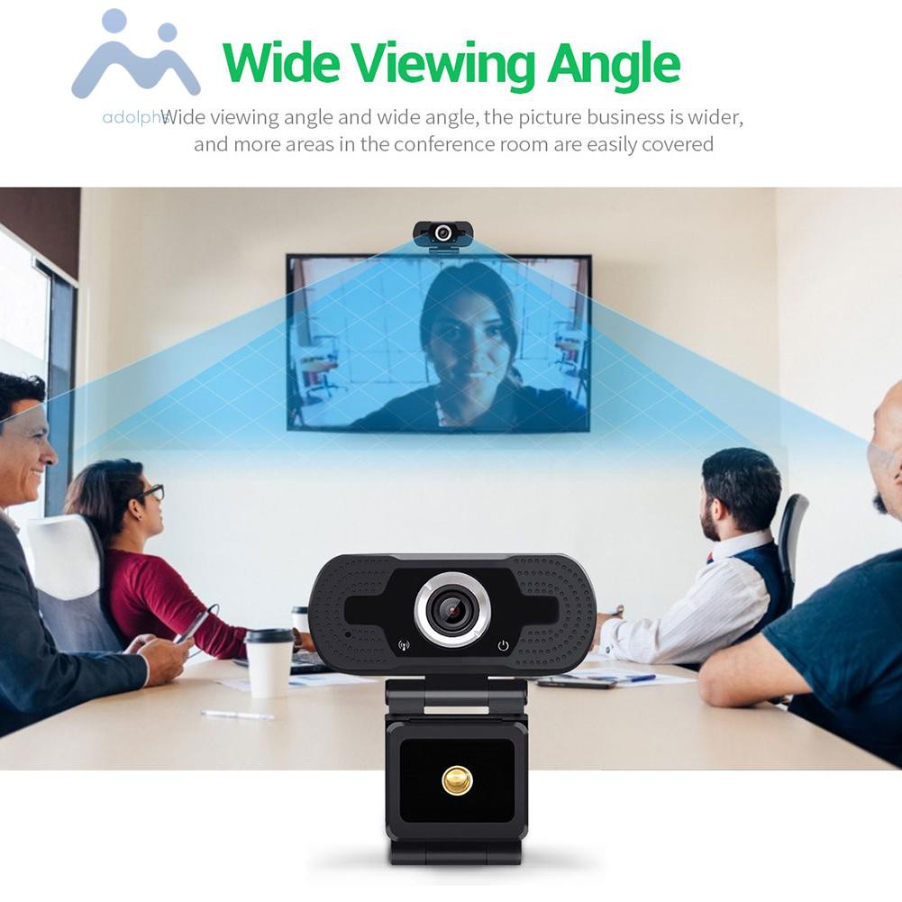 Webcam Adolphs 1080p Hd Kèm Micro Kết Nối Usb | BigBuy360 - bigbuy360.vn